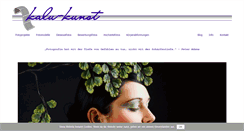 Desktop Screenshot of kalu-kunst.de